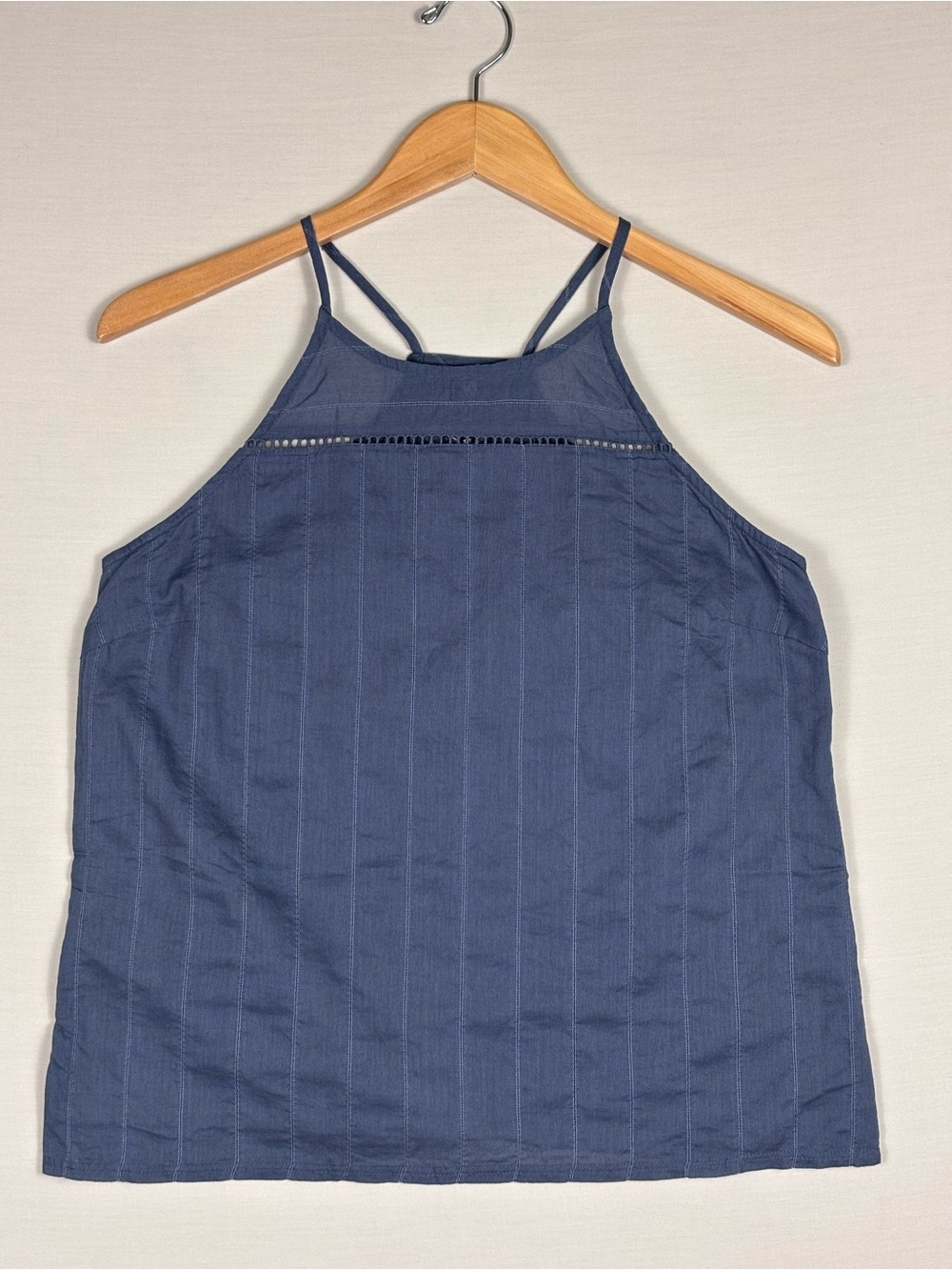 KÜHL Organic Cotton Blue Strappy Tank Top Lightweight Outdoor Size S